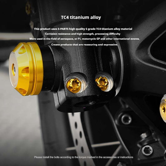 SPARTS BMW RnineT Motorcycle Modified Titanium Alloy Bolt Kit