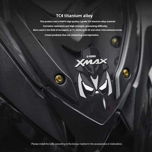 SPARTS 2021 XMAX300 YAMAHA Motorcycle Modified Titanium Alloy Bolts Screws