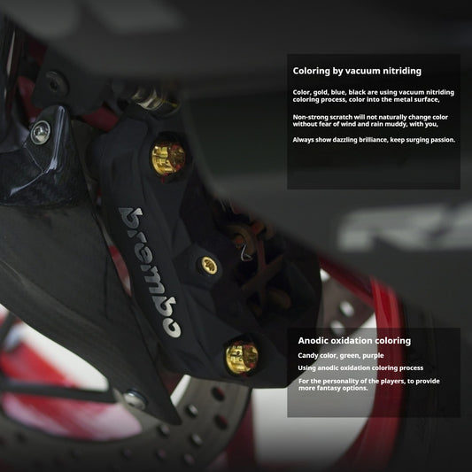 SPARTS Aprilia RS660 Motorcycle Modification Titanium Alloy Bolts Aprilia Candy color