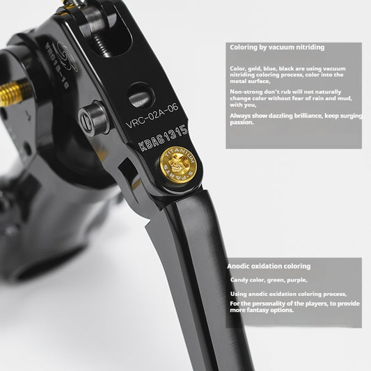 SPARTS Titanium Alloy GALESPEED VRE Red Logo Master Cylinder Screw Set - Gold