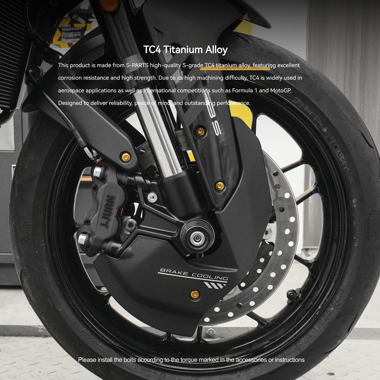 SPARTS Titanium Bolt Kit for CF Moto 675NK 2025 Motorcycle Upgrade