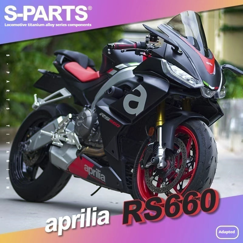 SPARTS Titanium Bolt Kit for Aprilia RS660 2021 – CNC Titanium Upgrade Kit