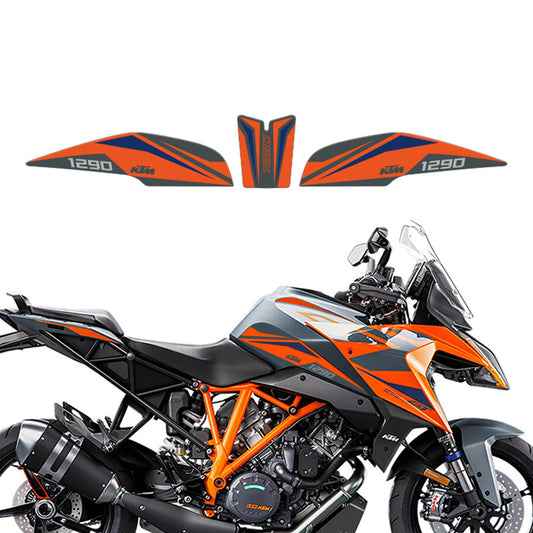Fuel Tank Pad Fishbone Protector Decal Sticker Kit for KTM 1290 Super Duke GT