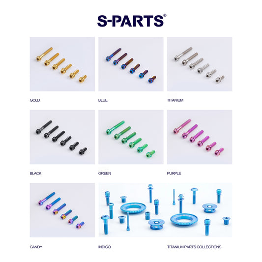 SPARTS Titanium Quick Release Race Fairing Fastener for Yamaha YZF-R1