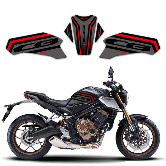 Honda CB650R / CBR650R Fuel Tank Protector – Fishbone Style