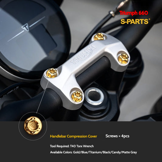 SPARTS Titanium Fastener Bolts for Triumph Trident 660 Motorcycle Modification