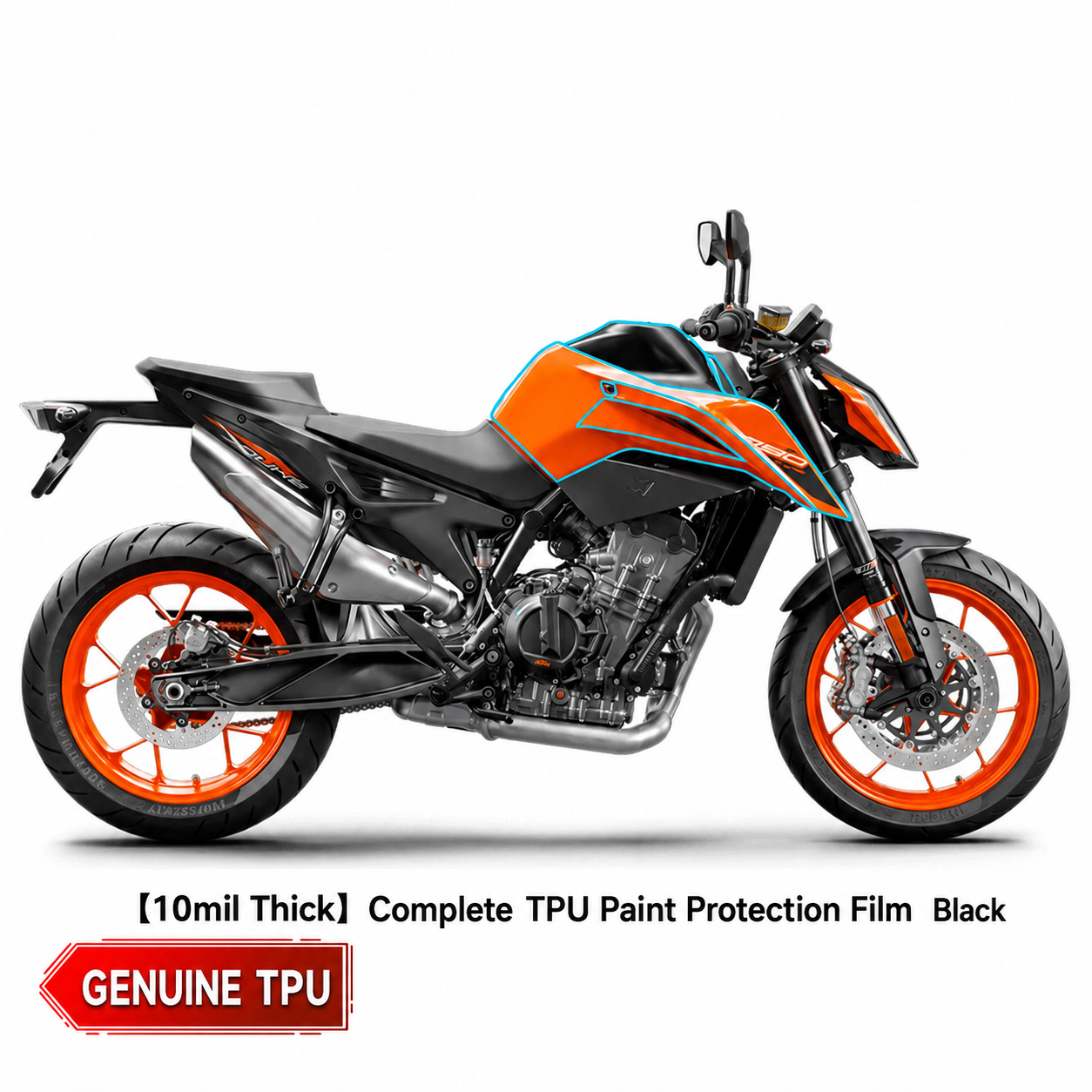 For KTM DUKE 790 890 TPU Paint Protection Film