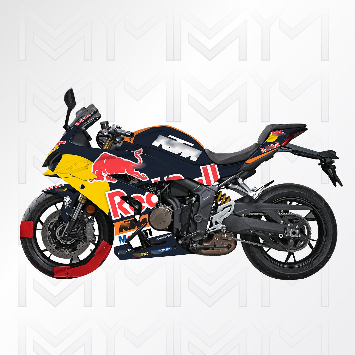 QJMOTOR 600RS 800 Motorcycle Creative Graphics Decal Kit