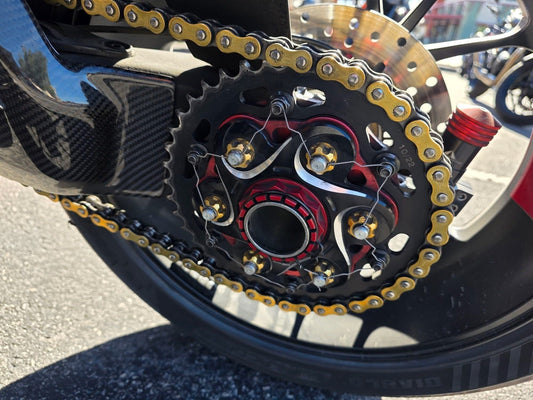 Why Riders Recommend Upgrading Motorcycle Rear Sprocket Nuts to Titanium