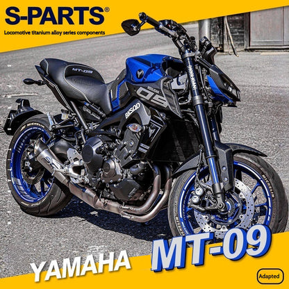 SPARTS Titanium Front Braking & Chassis Performance Fasteners Kit for Yamaha MT-09
