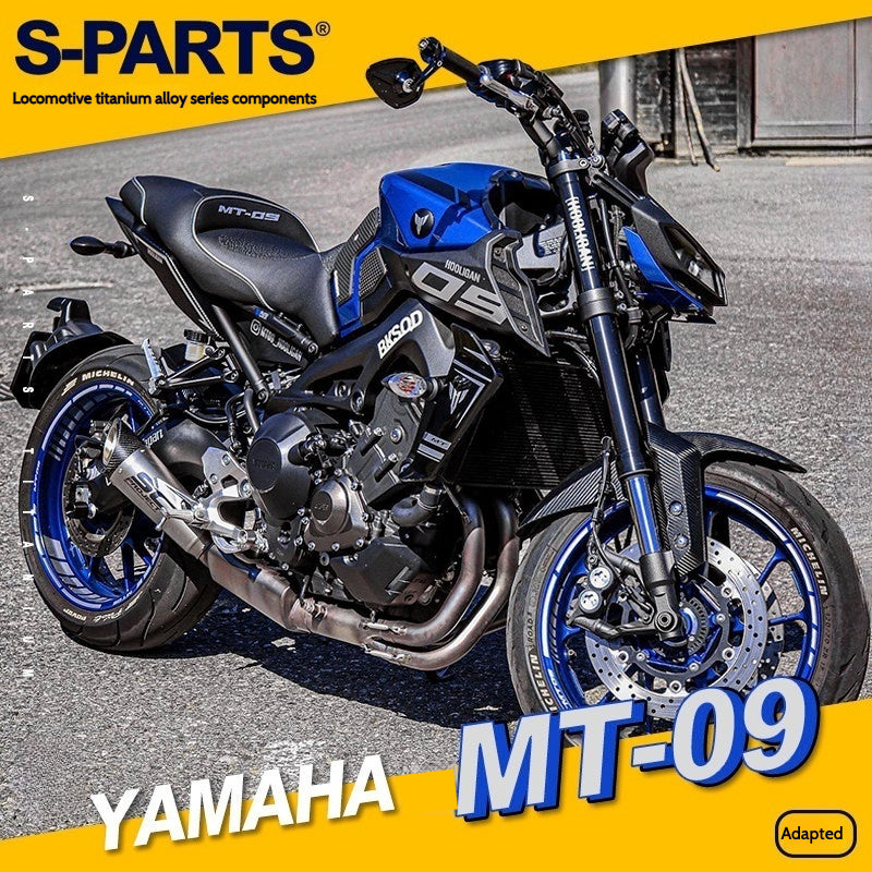 SPARTS Titanium Bodywork & Footpeg Bolt Kit for Yamaha MT-09