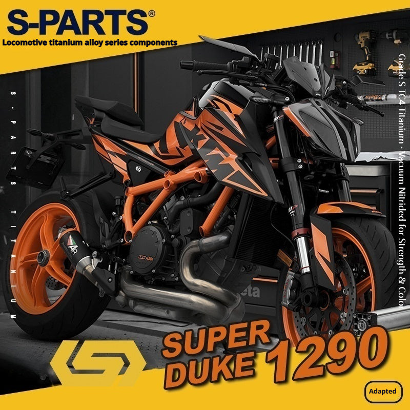 SPARTS KTM Super Duke 1290 · Full TC4 Titanium Bolt Kit｜Motorcycle Upgrade Set