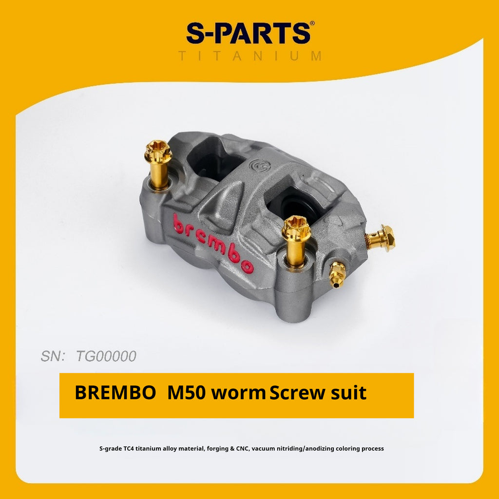 SPARTS  Titanium Caliper Bolts for BREMBO M50
