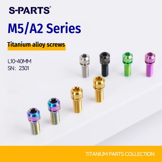SPARTS M5 L10-50mm Titanium Alloy Screws