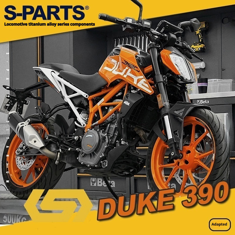 SPARTS Stan KTM DUKE 390 Dedicated · TC4 Titanium Full Motorcycle Bolt Kit