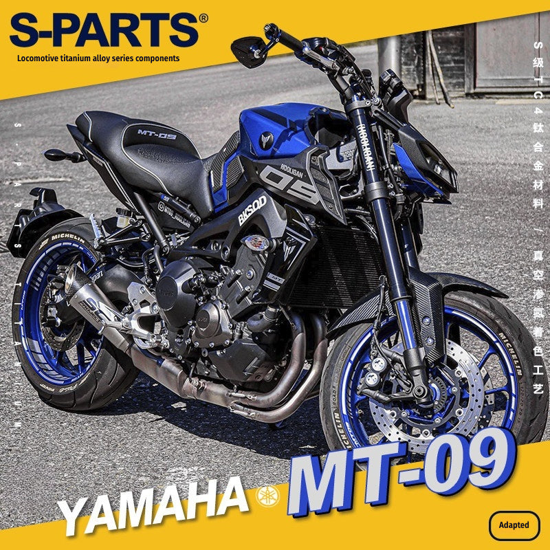 SPARTS Yamaha MT-09 Titanium Bolt Kit | TC4 Grade Motorcycle Fasteners