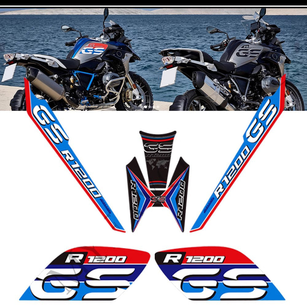 BMW R1200GS (2018–2022) Fuel Tank & Fairing Protection Sticker Kit Anti-Scratch Anti-Slip Motorcycle Decal Wrap Accessories