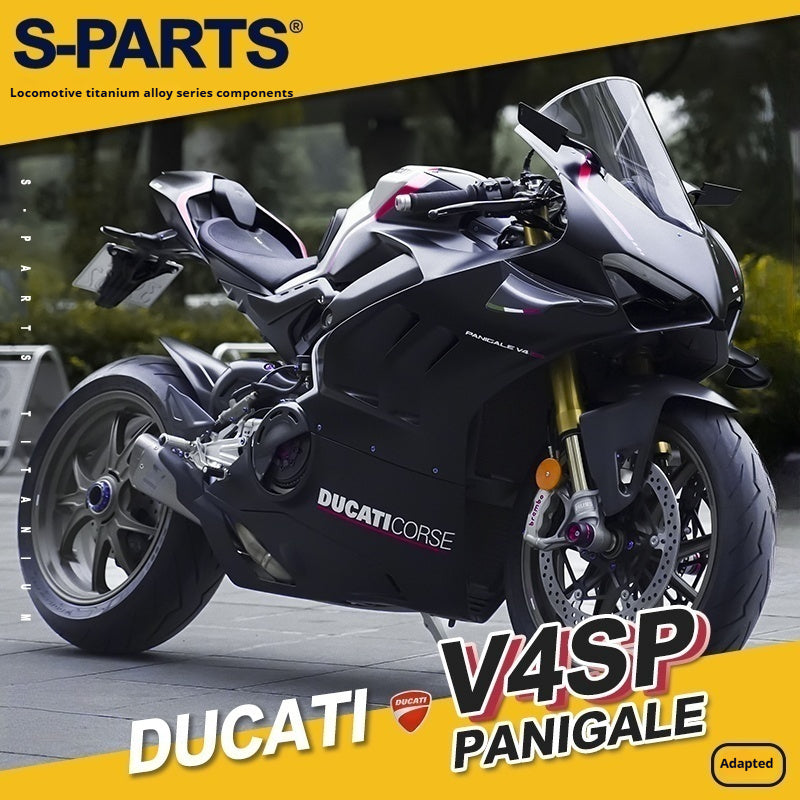 SPARTS TC4 Titanium Bolt Kit for Ducati Panigale V4SP Motorcycle