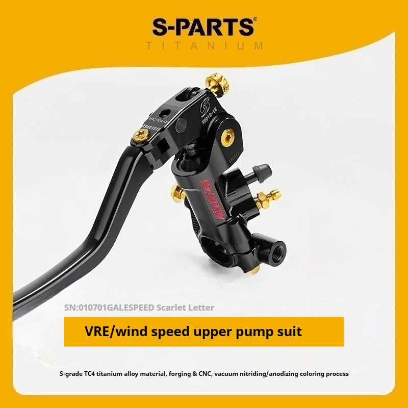 SPARTS Titanium GALESPEED VRE Master Cylinder Bolt Kit | Motorcycle Upgrade Hardware