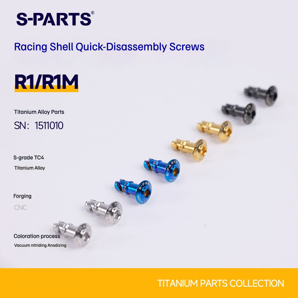 SPARTS Titanium Quick Release Race Fairing Fastener for Yamaha YZF-R1