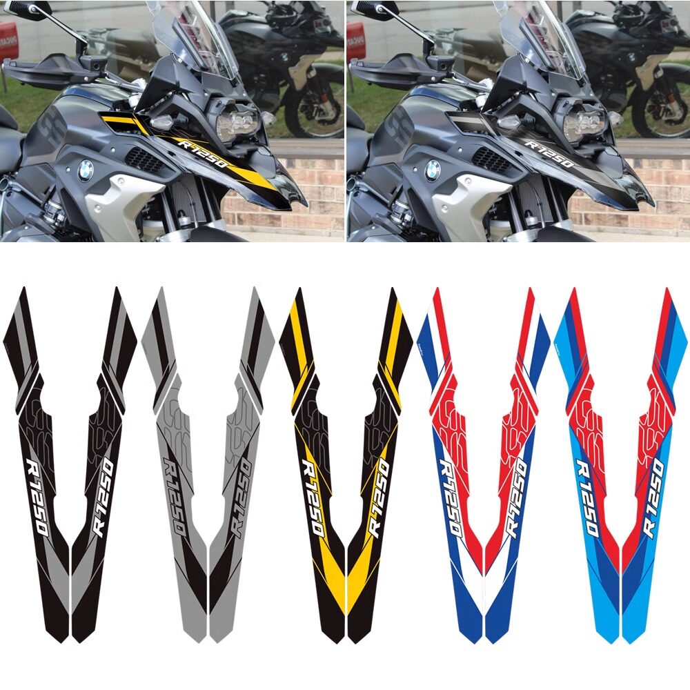 BMW R1250GS (2019–2022) Beak Decal Sticker Front Fairing Graphics Livery Wrap Waterproof Motorcycle Styling Kit