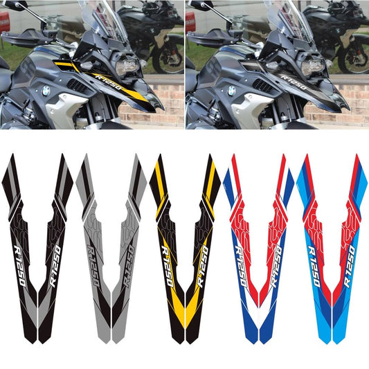 BMW R1250GS (2019–2022) Beak Decal Sticker Front Fairing Graphics Livery Wrap Waterproof Motorcycle Styling Kit