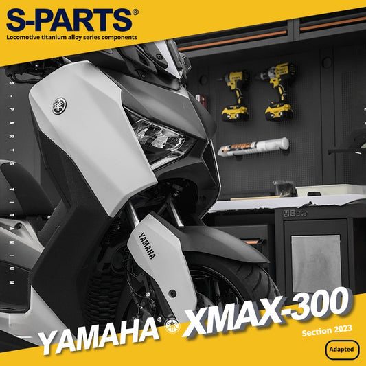 SPARTS Titanium Bolt Set for 2023 XMAX300 | Yamaha Motorcycle Titanium Bolt Upgrade