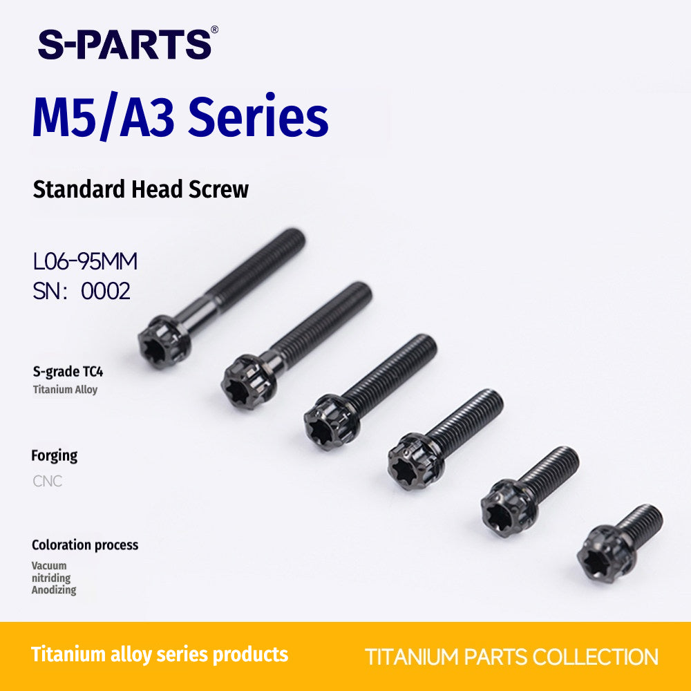 SPARTS M5 Titanium Bolt A3 Series – Motorcycle & E-Bike Upgrade Screws