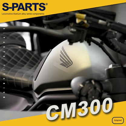 SPARTS Titanium Front Brake Caliper, Rotor & ABS Bolt Kit for Honda CM300 / Rebel 300 (13 Pcs)