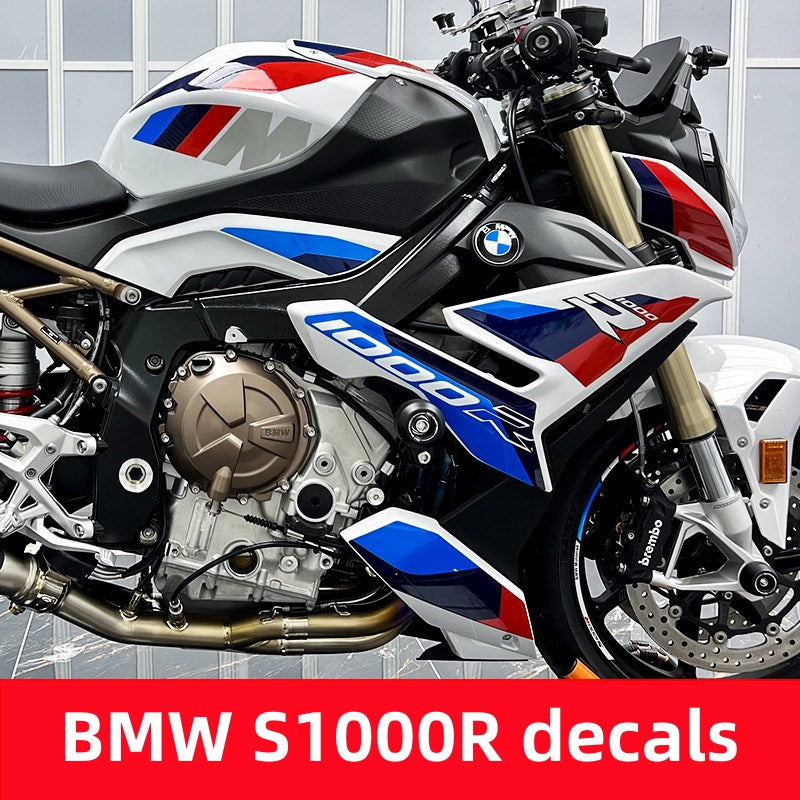 New BMW S1000R M Package Full Body Graphics Decal Kit