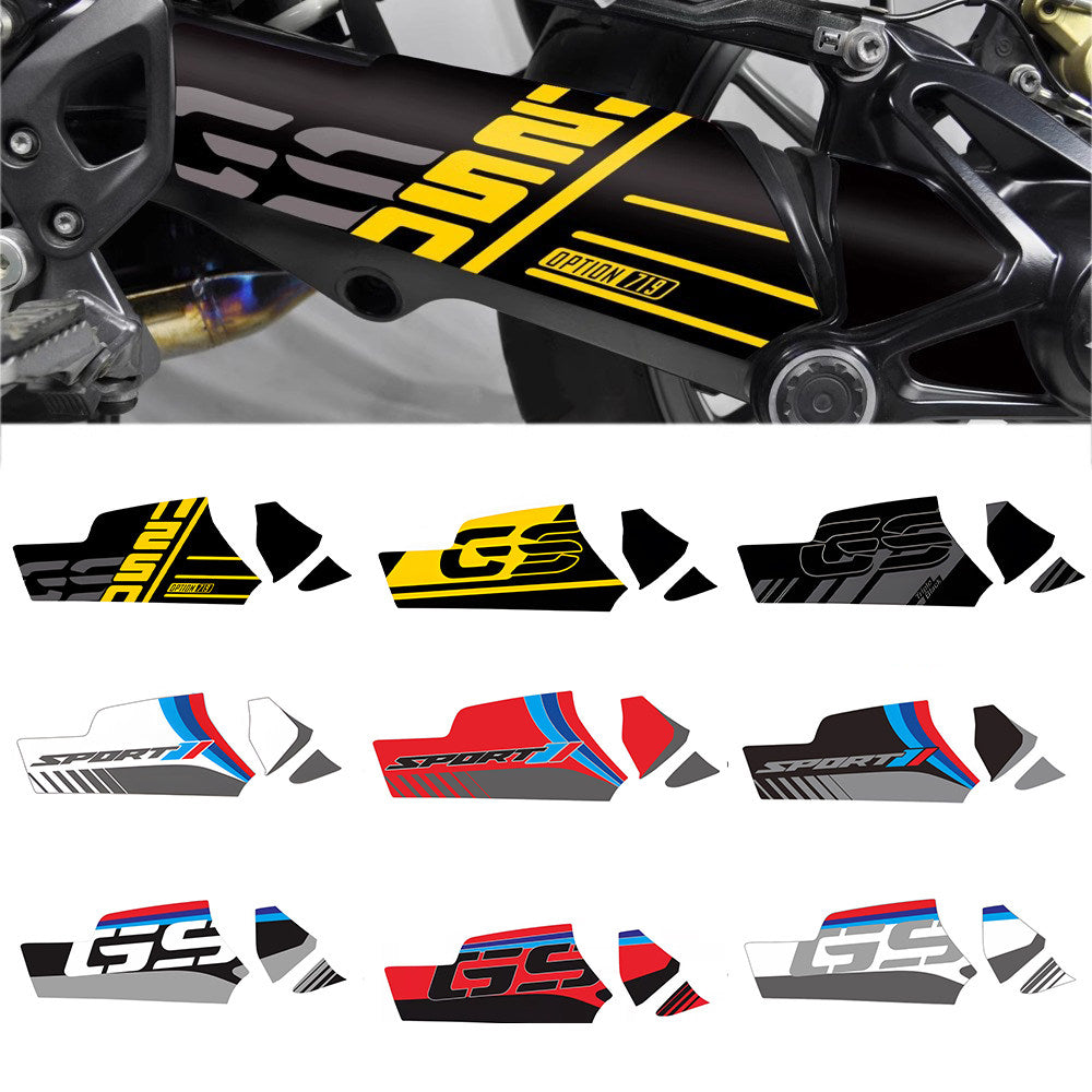 BMW R1200GS / R1250GS / GS Adventure (2013–2021) Drive Shaft & Rear Swingarm Sticker Decal Kit Waterproof Anti-Scratch Motorcycle Styling Protection Graphics