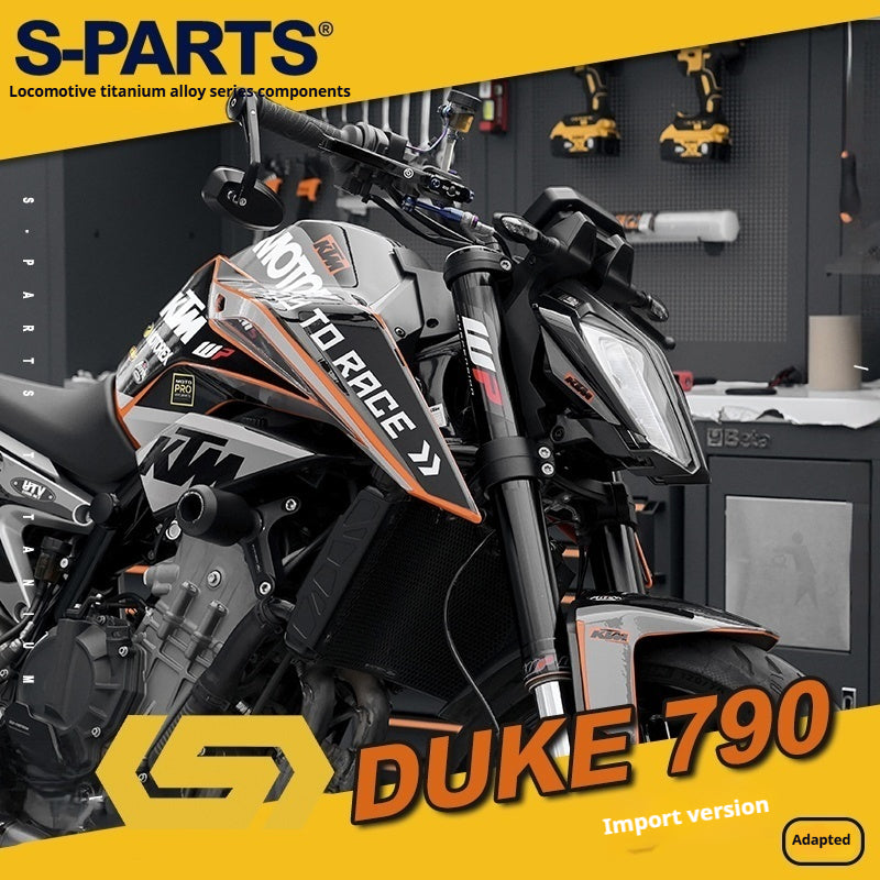 SPARTS TC4 Titanium Bolt Kit Compatible with KTM DUKE 790 – Full Motorcycle Fastener Upgrade