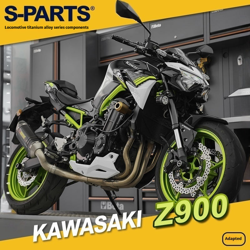 S-PARTS Titanium Fasteners Bodywork, Fairing & Footpeg Bolt Kit for Kawasaki Z900