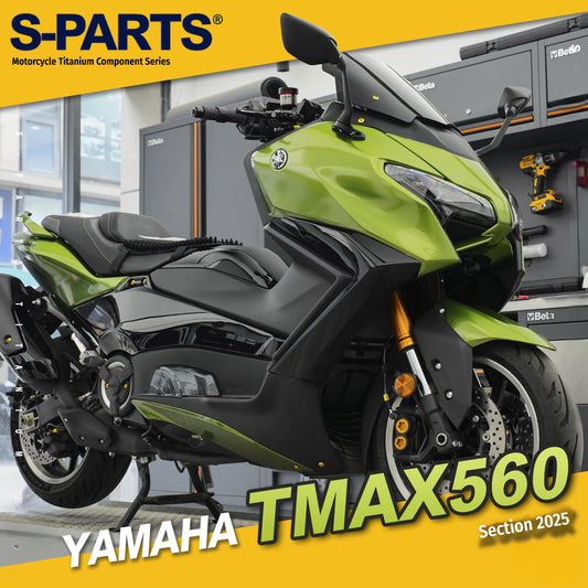 SPARTS Titanium Bolt Kit for YAMAHA TMAX560 2025-Body & Exhaust Section