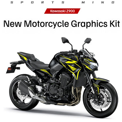 Kawasaki Z900 2021 Full Body Graphics Kit | Motorcycle Decal Sticker Waterproof Fairing Wrap