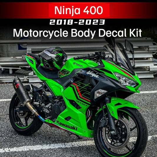 Kawasaki Ninja 400 2018-2023 Full Body Decal Kit