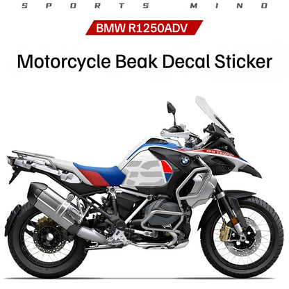 BMW R1250GS ADV Beak Decal Sticker Reflective Waterproof Front Fairing Graphics Adventure Livery Wrap