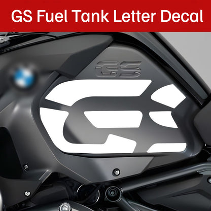 BMW R1250GS / R1200GS ADV Fuel Tank “GS” Letter Sticker Waterproof Graphic Decal