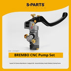 SPARTS Titanium Alloy Screw Kit for BREMBO CNC Master Cylinder – Bleeder & Reservoir Fixing Set