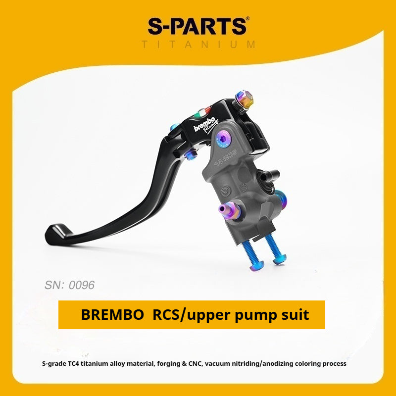 SPARTS Brembo RCS Brake Master Cylinder Titanium Bolt Kit – 9pcs