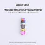 SPARTS Titanium Caliper Washers – Single & Double-Sided Bushings D20/D24 Motorcycle Upgrade