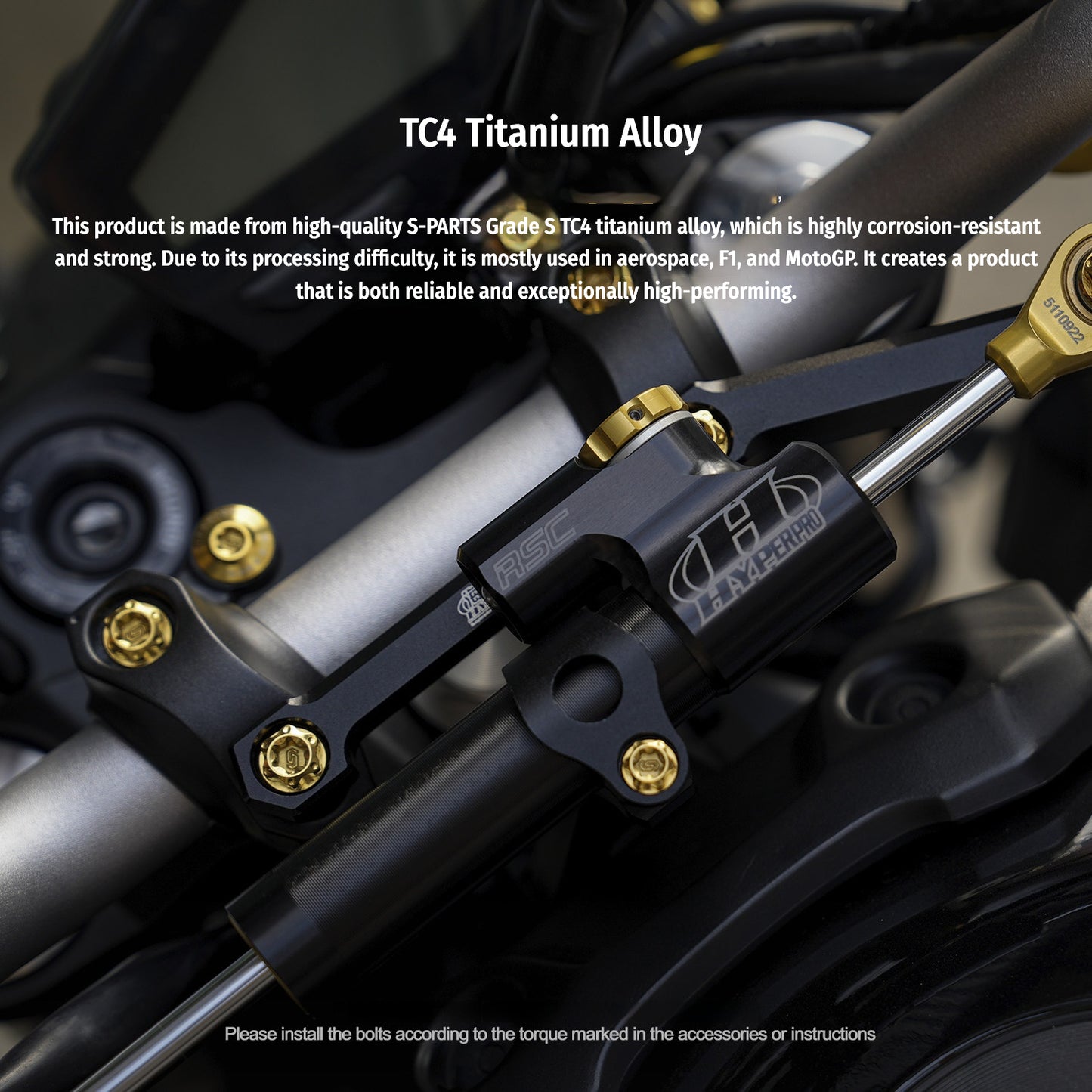 SPARTS Yamaha MT-09 Titanium Bolt Kit | TC4 Grade Motorcycle Fasteners
