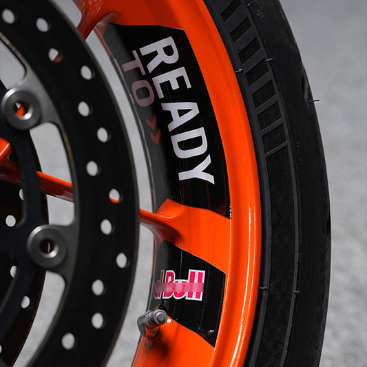 KTM 790 Duke Wheel Rim Decals – Waterproof Protective Stickers and Motorcycle Styling Accessories