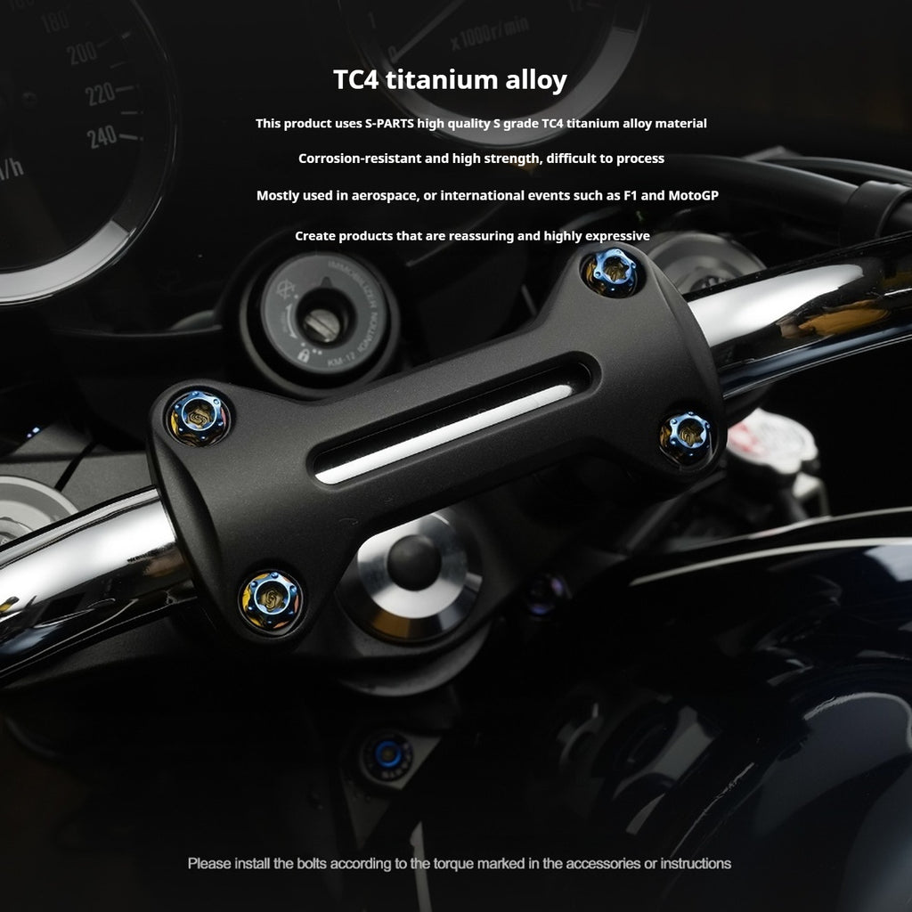 SPARTS Titanium Screw Set for Kawasaki Z900RS – Motorcycle Upgrade Kit