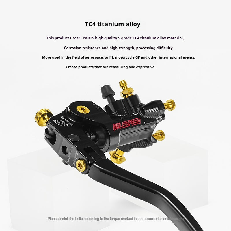 SPARTS Titanium GALESPEED VRE Master Cylinder Bolt Kit | Motorcycle Upgrade Hardware