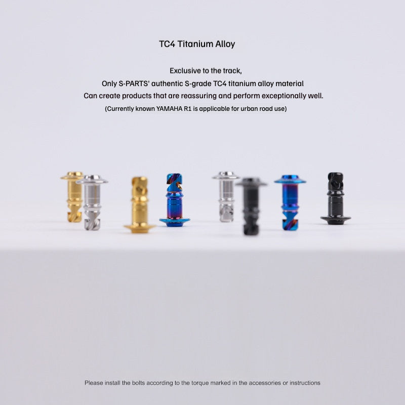 SPARTS Titanium Quick Release Race Fairing Fastener for Yamaha YZF-R1