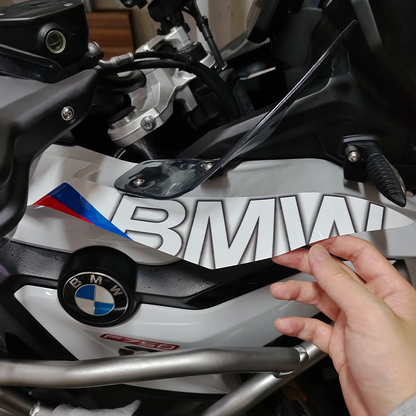 BMW F750GS Fuel Tank Sticker Fishbone Anti-Slip Decal Waterproof Scratch Protection Tank Pad Motorcycle Graphics Accessories