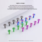 SPARTS Titanium M8*27 Front Brake Disc Bolts for BMW 1200 1250 and Water Bird – Custom Upgrade Kit