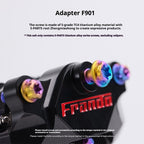 SPARTS Titanium Frando F901 CNC Dual-Piston Caliper Bolt Kit｜Dedicated Upgrade for Crab-Style Calipers