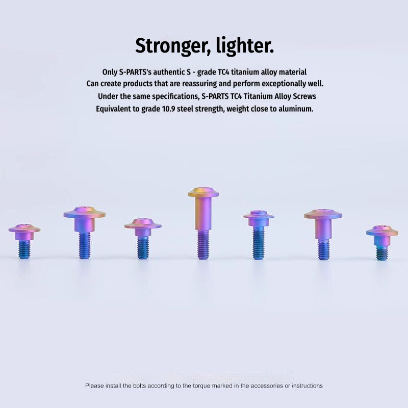 SPARTS M5 Titanium Button Head Shoulder Bolt